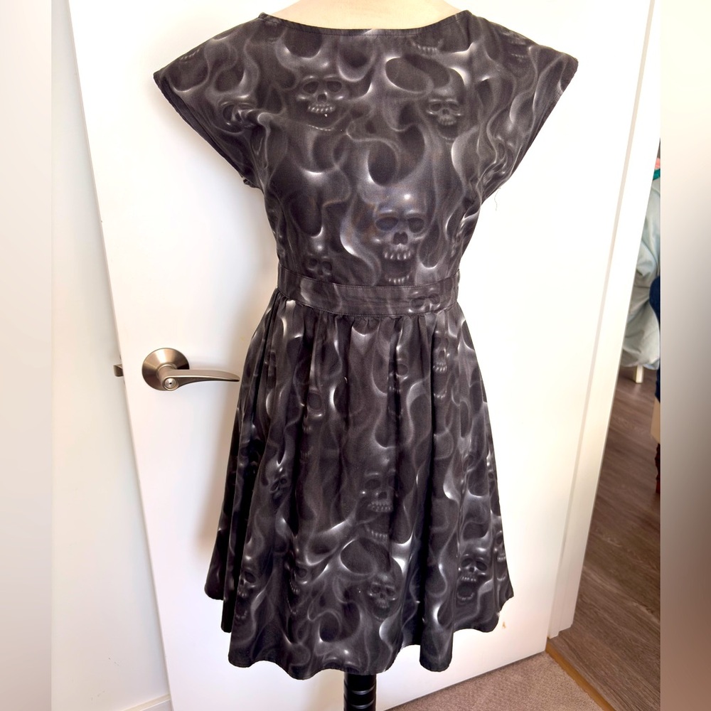 Folter Skulls Skater Dress